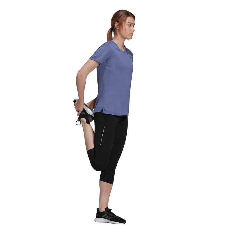 Adidas Womens Own The Run 3/4 Leggings - Image 3