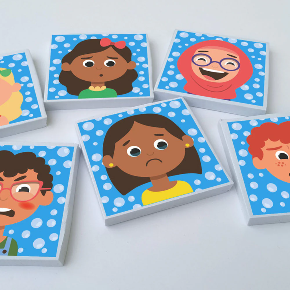 Buddy & Barney Colour Changing Bath Stickers - Feelings - Image 4