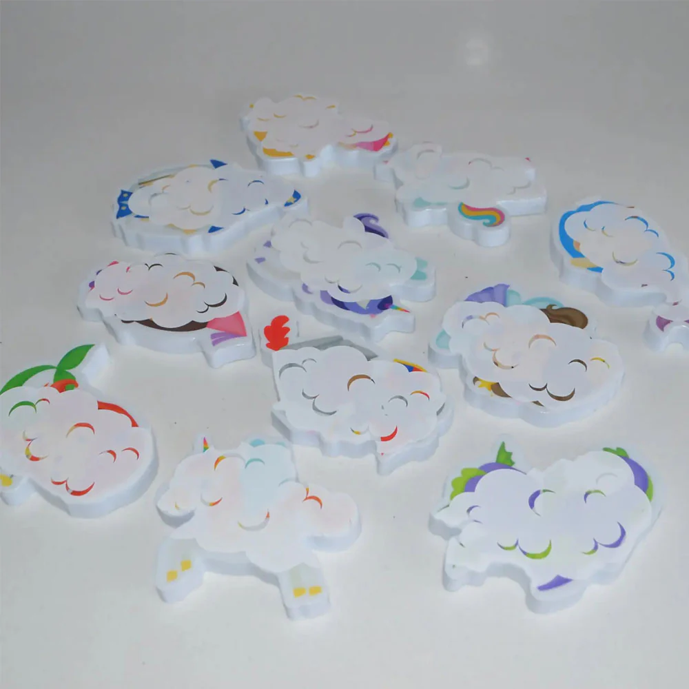 Buddy & Barney Colour Changing Bath Stickers - Magical Creatures - Image 3