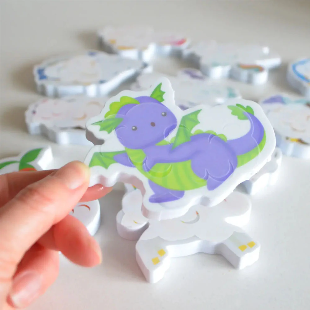 Buddy & Barney Colour Changing Bath Stickers - Magical Creatures - Image 4
