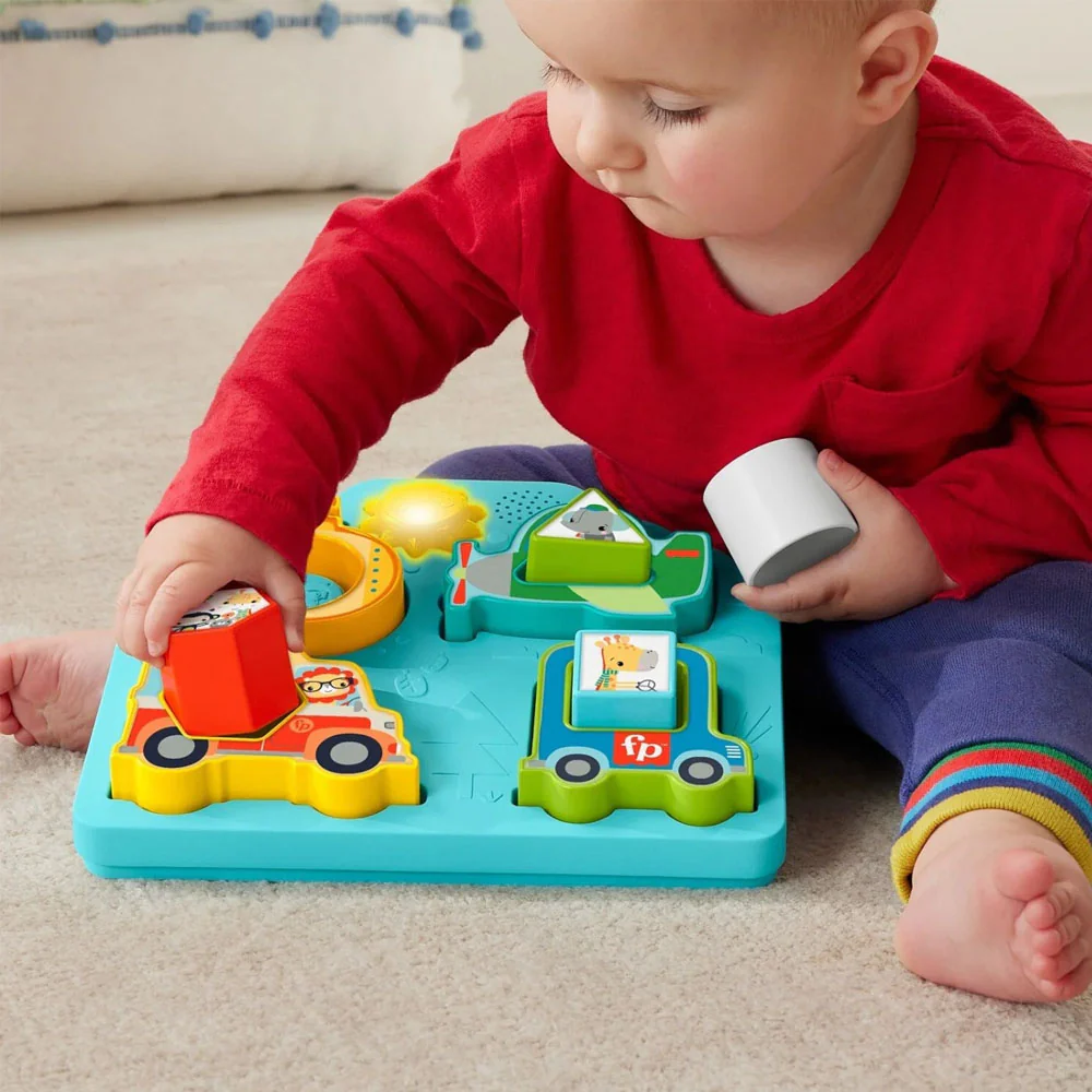Fisher Price Shapes and Sounds Vehicle Puzzle - Image 3